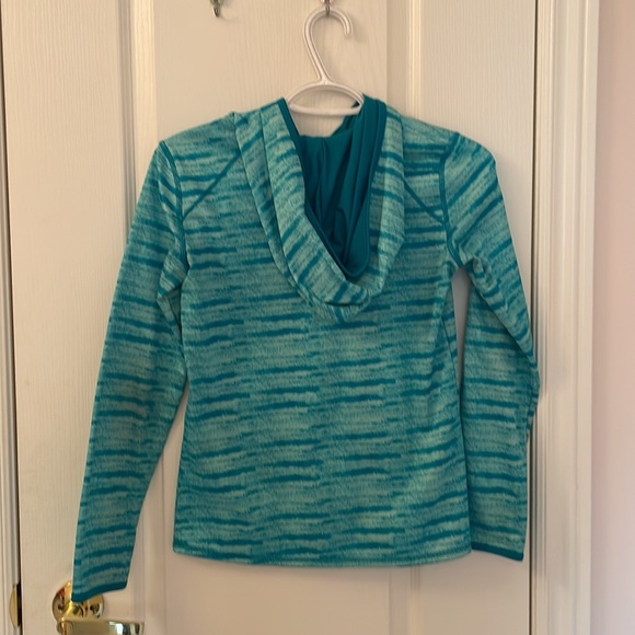 ATHLETIC WORKS GIRLS L (14) ZIP UP ACTIVE SWEATER - Picture 2 of 3